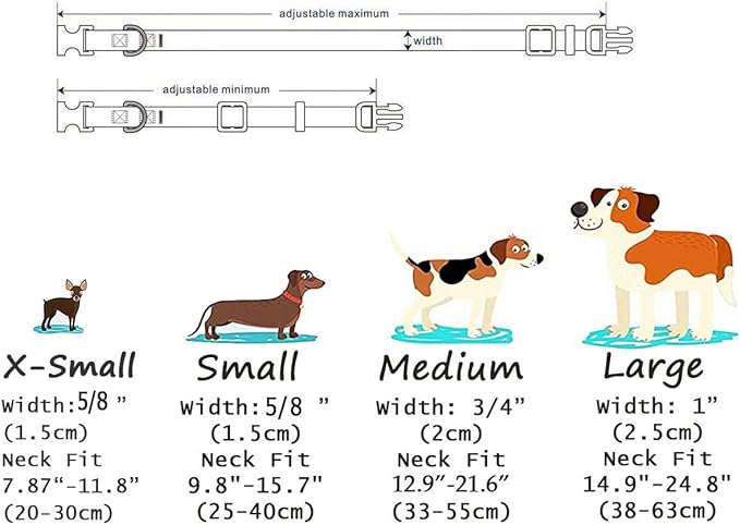 Mihqy Dog Collar with Bohemia Floral Tribal Geometric Patterns - Soft Ethnic Style Collar Adjustable for Small Medium Large Dogs(Purple Arrow,M)