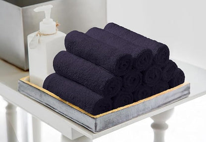 Avalon Towels Cotton Washcloths – Size 12x12 Inches, 100% Ring Spun Cotton