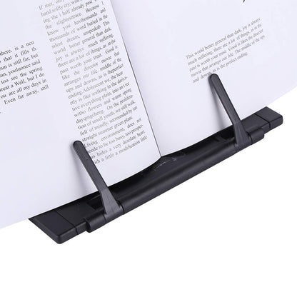 Abankey KLOUD CityBlack Metal Desktop Document Book Holder with 7 Adjustable Positions (Lost ocean-SJ981)