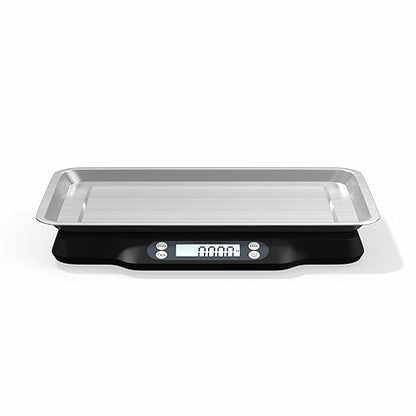 Helsevesen Digital Little Animal Precision Scale(30kg/2g; 66lb/0.1oz), Kitchen Scale, Postal Scale, Compact Bench Scale, Digital Wet Diaper/Organ Scale