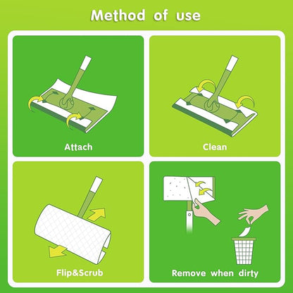 Wet Mopping Pad Refills for Swiffer Sweeper Wet Pads, Wet Sweepping Cloths