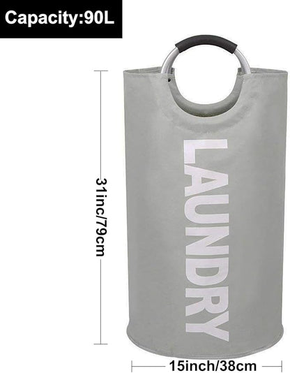 Mziart 90L Large Collapsible Laundry Hamper Laundry Basket