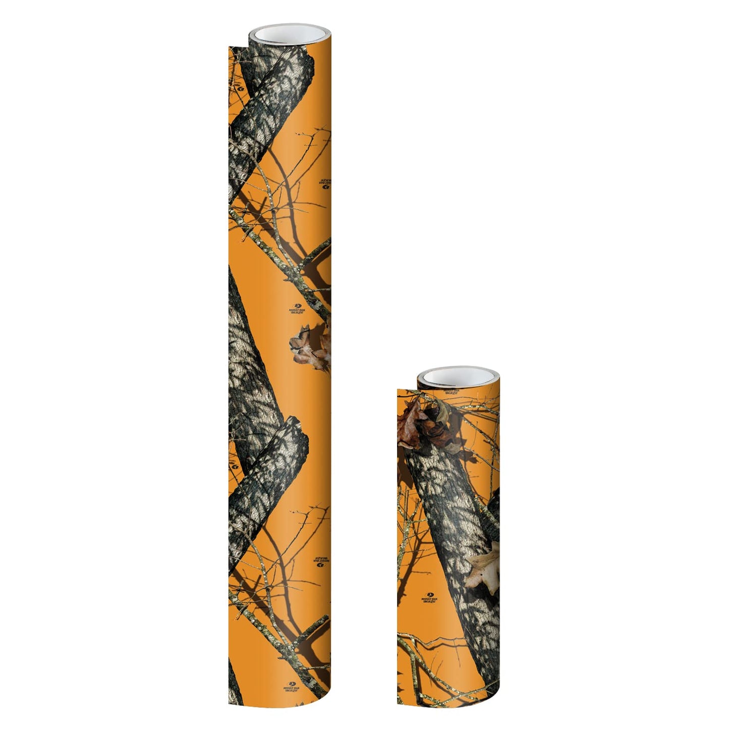 Mossy Oak Matte Camo Roll Hunting Patterns, Self-Adhesive Vinyl Wrap, DIY (24"x12", Blaze)
