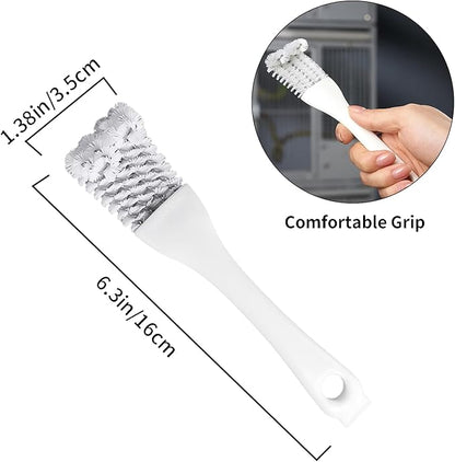 Bird Cage Cleaner with Long Handle & Shovel – Hard Bristles Easy Bird Droppings Removal Brush for Parrot & Pet Cages & Bird Perch – Durable Bird Cage Cleaning Tool & Accessory (2)