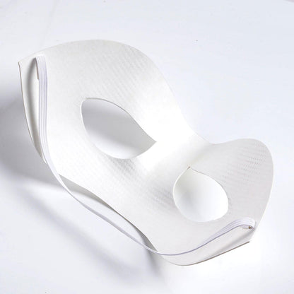 Yookat 14 Pieces Paper Art Masks White Craft Masks Paintable Paper Mask Mardi Gras Masquerade