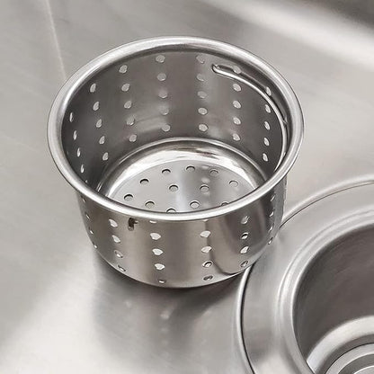 Kitchen Sink Drain Basket Only, 3-inch Basket