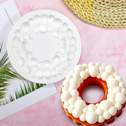 Silicone Cake Mold Cherry Bubble Crown Shape Mold Chocolate Mousse Mould Baking Decorating Tools Bakeware Accessories