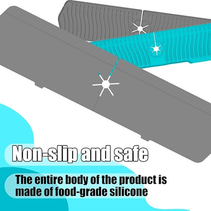Kitchen Sink Faucet Mat, 90° Foldable Faucet Mat