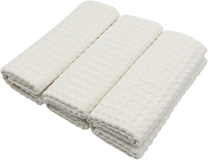 Waffle Weave Kitchen Drying Towels