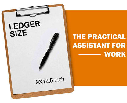 Clipboards, HERKKA 32 Pack Hardboard Office Clipboards Low Profile Clip Standard A4 Letter Size, ECO Friendly