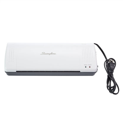 Swingline GBC Thermal Laminator Machine, Inspire, 9 Inch, Quick Warm-Up, 3 or 5 Mil, with 5 Standard Laminating Pouches for Home, Office and Classroom, Black (1701857)