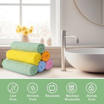 Washcloths - 20 Pack - Face Towels, Highly Soft Wash Cloths and Hand Towels