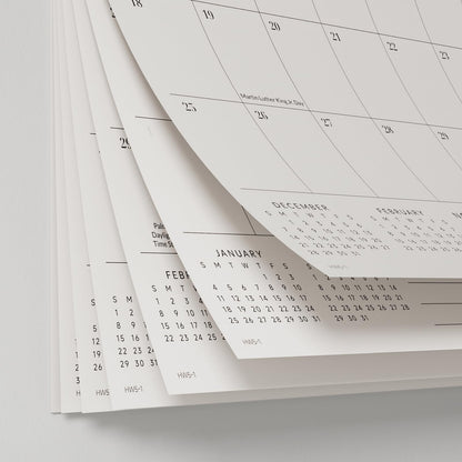 Jotsome Large Wall Calendar 2026-2027, Monthly Wall Calendar From Now to June 2027 17 x 22 inch in Home and Office for Easy Organizing (Now - Jun 2027, 17" x 22")
