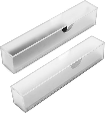 2Pack Acrylic Electric Toothbrush Holder
