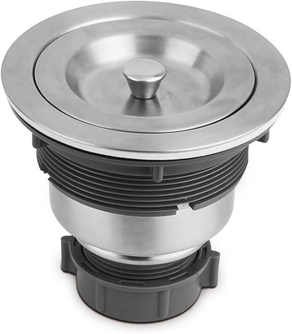 Serene Valley 3-1/2-inch Kitchen Sink Strainer Assembly, 304 Premium Stainless
