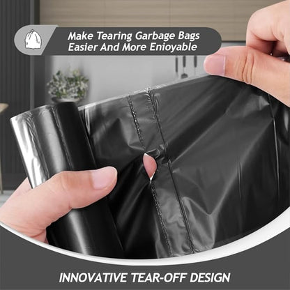 Teivio Trash Bags, 5 Gallon, for Bathroom, Industrial, Commercial, Janitorial