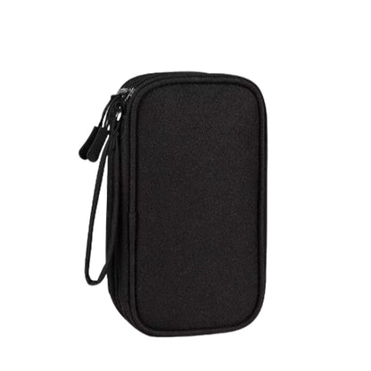 WersaYuu Electronics Organizer Travel Case for Women Men, Cable Organizer Bag Electronics Tech Accessories for Power Bank, SD Card, Cables, Phone