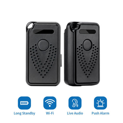 480Hr WiFi Mini Voice Recorder Live Stream 128G Voice-Activated Audio Recorder Digital Voice Recorder for Meetings, Interviews, Classroom
