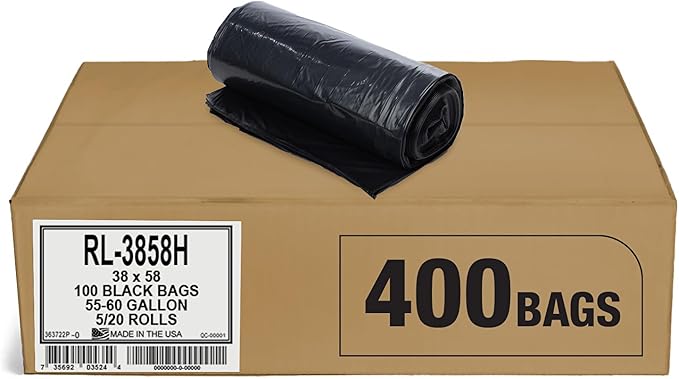 Aluf Plastics 55-60 Gallon Trash Liners