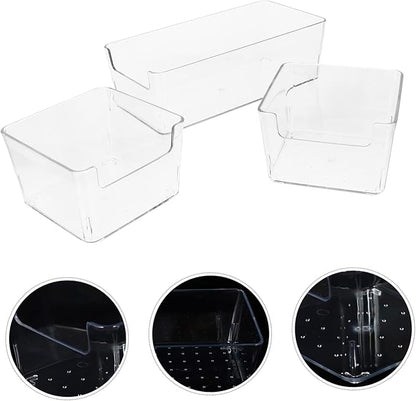 BESPORTBLE 3pcs Hamster Bathtub Little Pet Bathtub Plastic Pet Bath Basin Chinchilla Dust Bath Hamster Practical