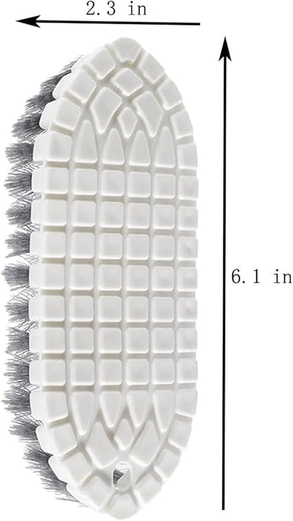 2 Pcs Without Dead Corner Multi Purpose Heavy Duty Scrub Brush, Heavy Duty Hand