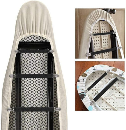 Goodtimes Ironing Board Cover Clips, Adjustable Ironing Board Pad Braces