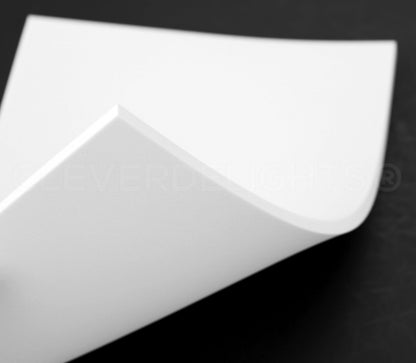 CleverDelights 8 x 12 Inch White Foam Sheets - 10 Pack - 1/4" (6mm) Extra Thick Craft Sheets