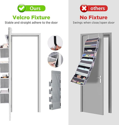 Univivi Door Hanging Organizer Nursery Closet Cabinet Baby Storage