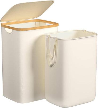 Large Laundry Hamper, 75L Waterproof Laundry Basket