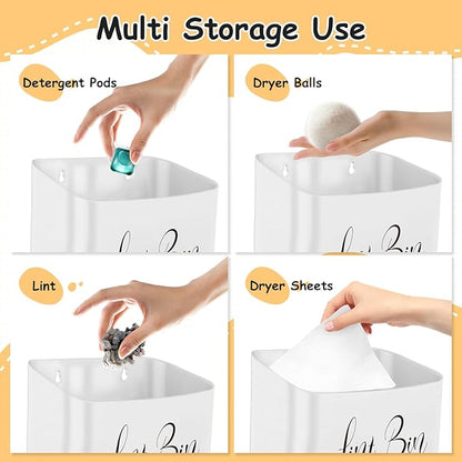Sealegend Magnetic Lint Bin Lint Trash Can