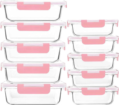 M MCIRCO [10-Pack Meal Prep Containers