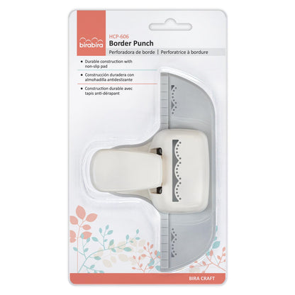 Bira Craft Continuous Border Paper Craft Punch for Scrapbooking Cards Arts (Circle Pattern)