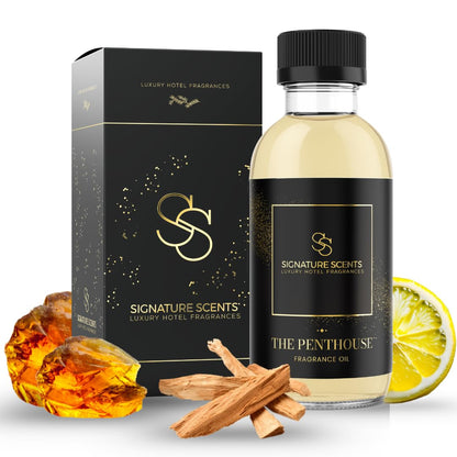 Luxury Hotel Diffuser Oil for Hotels and Homes - Aromatherapy Oils for use with an Essential Oil Diffuser at Home - Fragrance-Scent Diffuser Oil Blend (Winter Spruce) 4.05fl oz (120ml)
