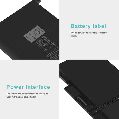 TREE.NB 60Wh F3YGT Replacement Laptop Battery for Dell Latitude 12 7000 7280 7290 13 7380 7390 P29S002 14 7480 7490 P73G002 E7480 E7280 E7290 DM3WC DM6WC 2X39G