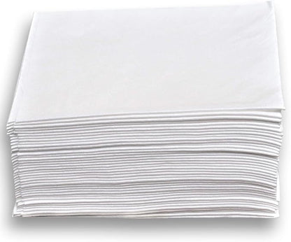 DAVELEN Disposable Large Luxury Towels (100-Count) Spa and Salon Quality Softness for Guests, Clients | Hair, Face, Body Use | Luxurious Comfort, Ecofriendly (100, 32x16 inches)