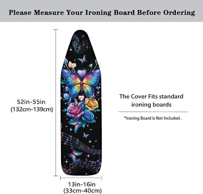 Waterproof Ironing Board Cover Buttefly Print Iron Board Cover