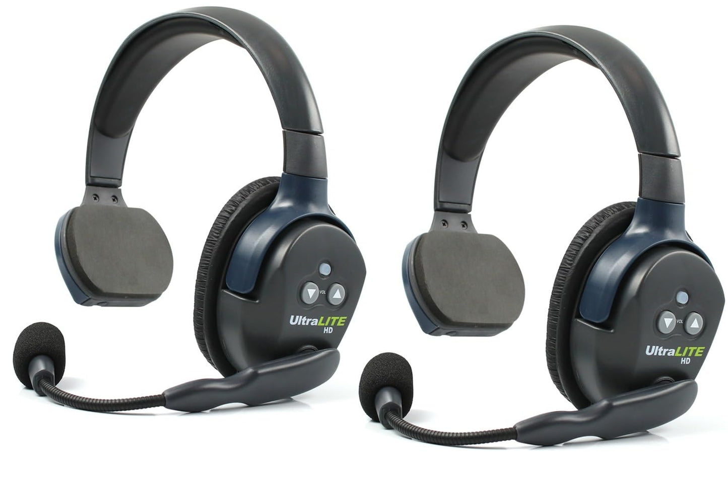 Eartec UL4S Ultralite Full Duplex Wireless Headset Communication for 4 Users - 4 Single Ear Headsets with SolidSignal Cleaning Wipes Bundle