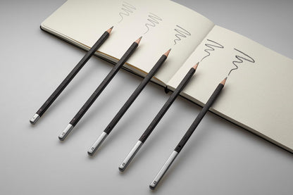 Moleskine Drawing Pencil Set, Graphite, 5 Pieces