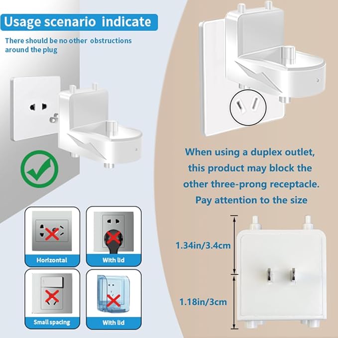 Wall Charger for Oral-B Braun Electric Toothbrush, Toothbrush Outlet Charger