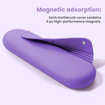 Silicone Electric Toothbrush Travel Case, Manual Toothbrush Travel Cover