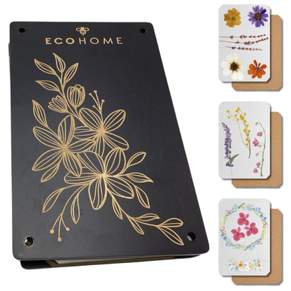 ECOHOME Flower Press Kit Replacement Cardboard Sheets - Ideal for Paper Crafting with Dried Flowers, Extends Lifeline, & Versatile Use in Botanical Art, 11.5x8.2 Size
