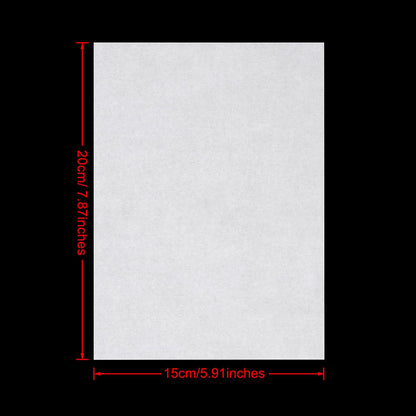 Parchment Paper Pre-Cut Sheets 2-Side Coating for Baking, Cooking, Frying, Oven & Flower Oil Extraction for Heating Press, 8"x6" 100 Pcs|Pack