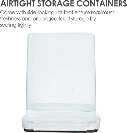 Vtopmart 4 PCS Large Food Storage Containers 5.2L / 175oz, 4 Pieces BPA Free