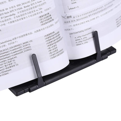 Abankey KLOUD CityBlack Metal Desktop Document Book Holder with 7 Adjustable Positions (Lost ocean-SJ981)
