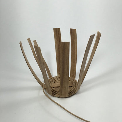 Traditional Craft Kits Wicker Basket Weaving Kit for Beginners – DIY Basket Making Kit – Includes Fiber Split, Rush, and Tools – Natural Woven Wickerwork Craft Project – Made in USA