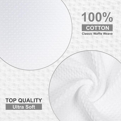 Homaxy 100% Cotton Dish Cloths, 8 Pack
