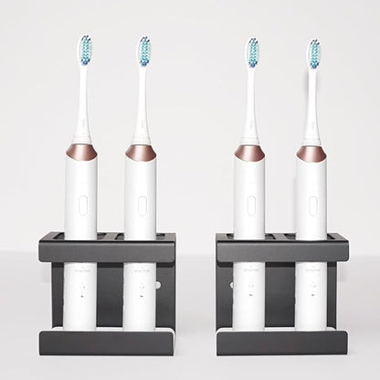 Set of 2 Electric Toothbrush Holder Wall Mounted, 18/8 Stainless Steel