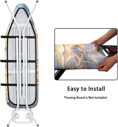 Sea Star Ironing Board Pad and Cover Standard Ironing Board Cover Scorch and