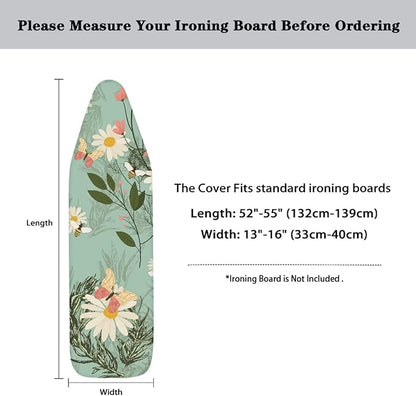 Ironing Board Cover 12x42 Extra Wide Ironing Board Pad Covers Table Top Home
