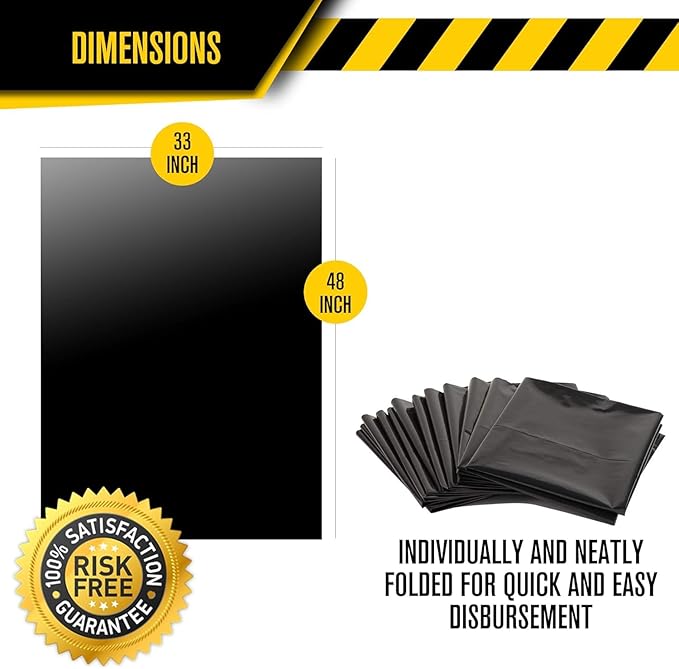 Ultrasac Heavy Duty Contractor Bags, 42 Gallon, 32.75" X 47"